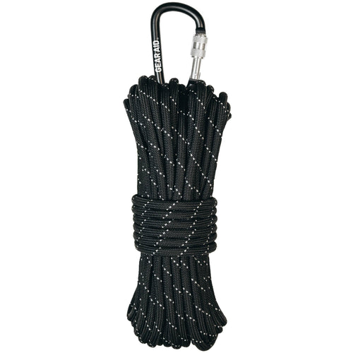 Extra Heavy Duty 1100 Paracord Reflective Black 50 ft
