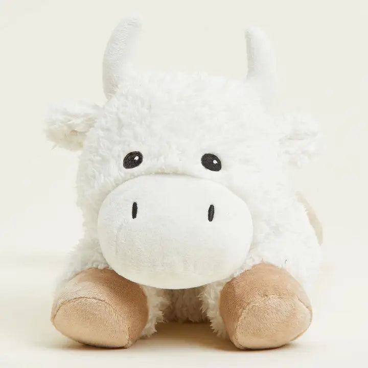 Warmies Plush Heated Stuffed Animals White Buffalo