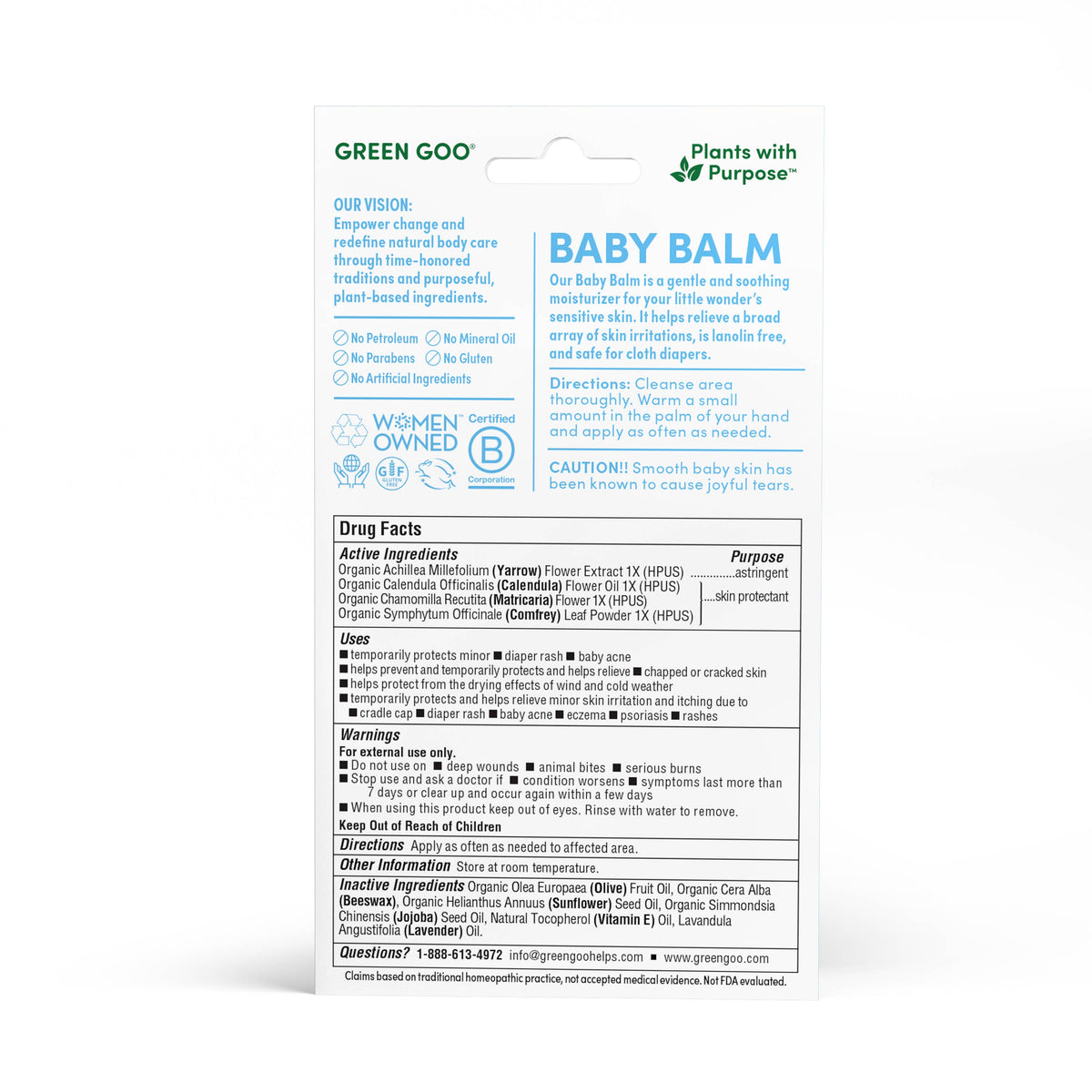 Green Goo by Spry Life Baby Balm Salve