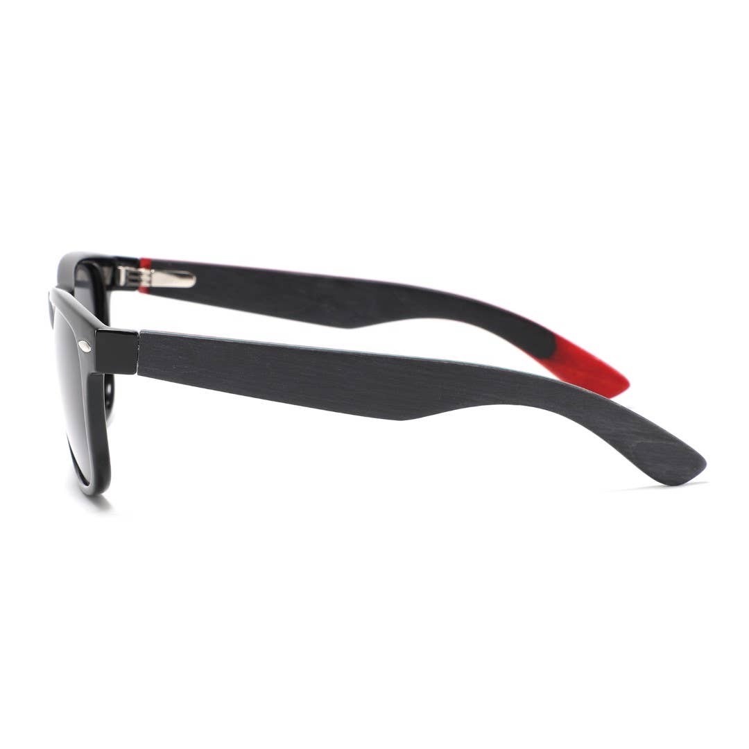 Hybrid Skatedeck Wanderer Sunglasses Ollie Black Temples