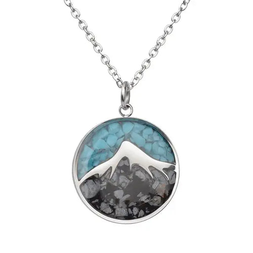 Mountain and Earth Necklace