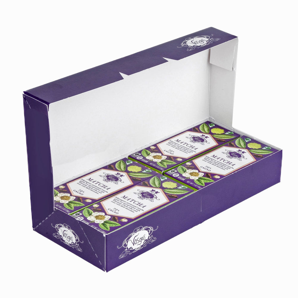 Mini Dark Chocolate Bar w/ Matcha Green Tea & Spirulina