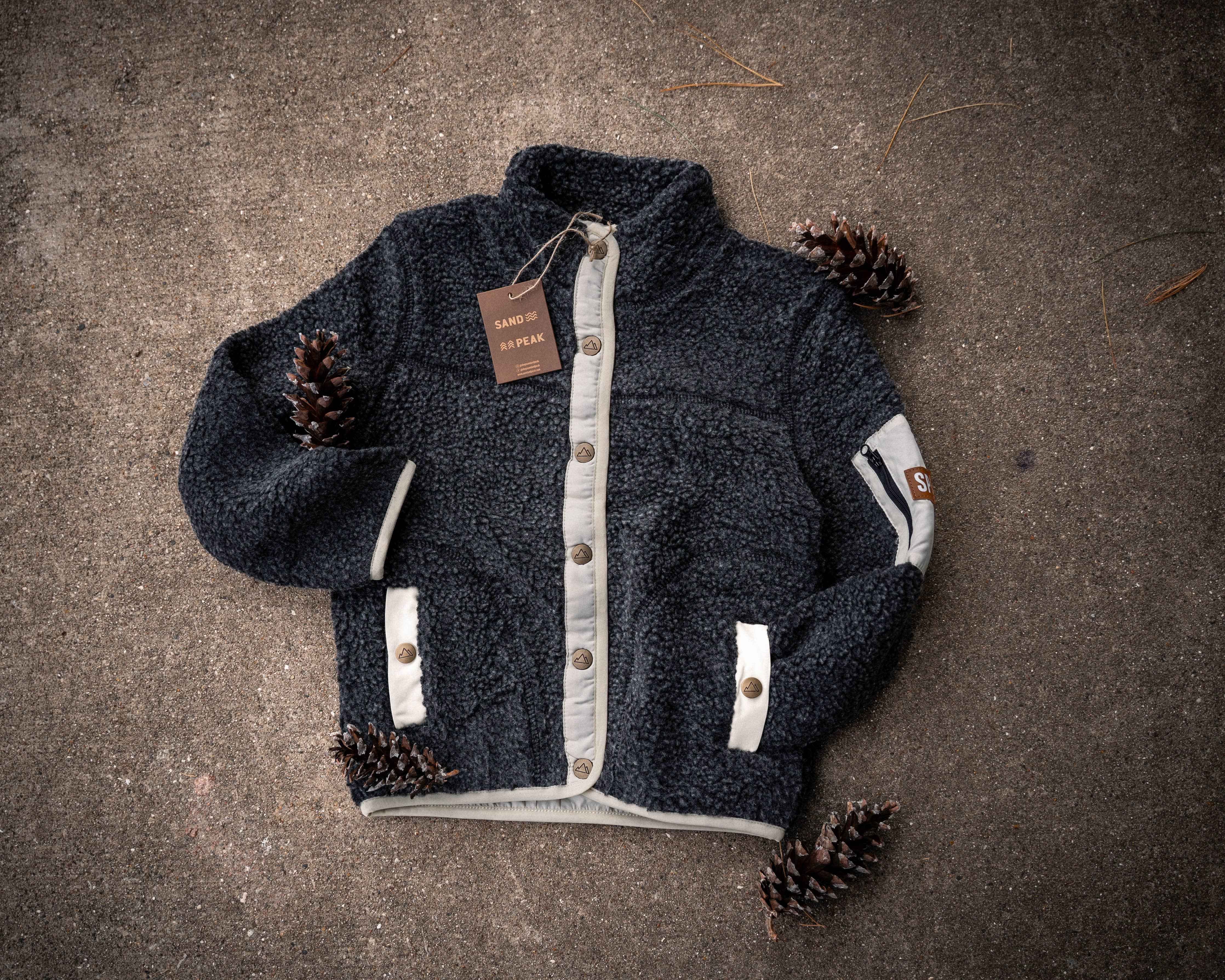 Sand and Peak The Glacier Sherpa Jacket