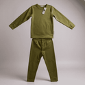 Keep the Littles Wild Kids Merino Baselayer Long Sleeve Sage
