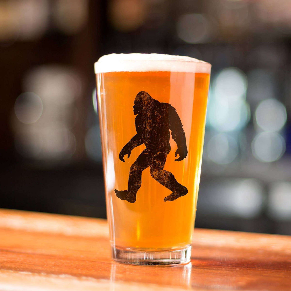 Black Lantern Pint Glass