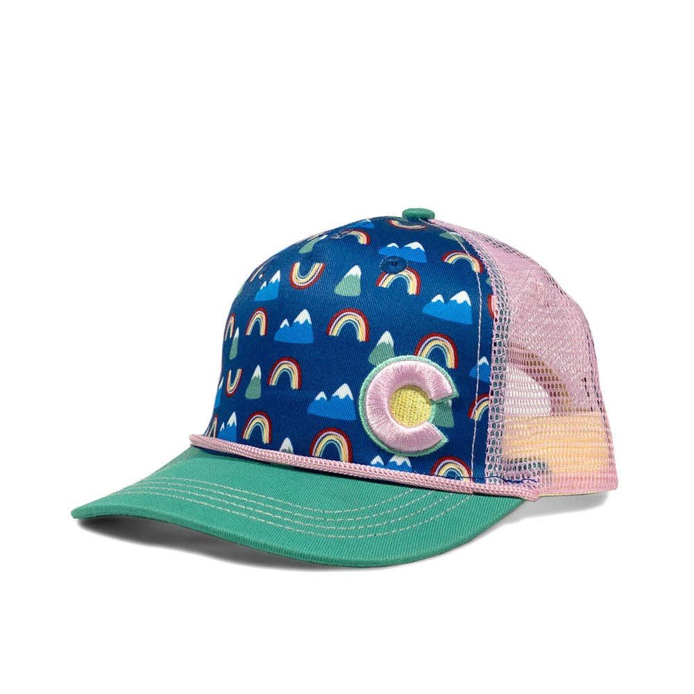 Kids' Mountain Rainbow Trucker