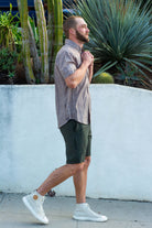 Vista Stretch Button Down