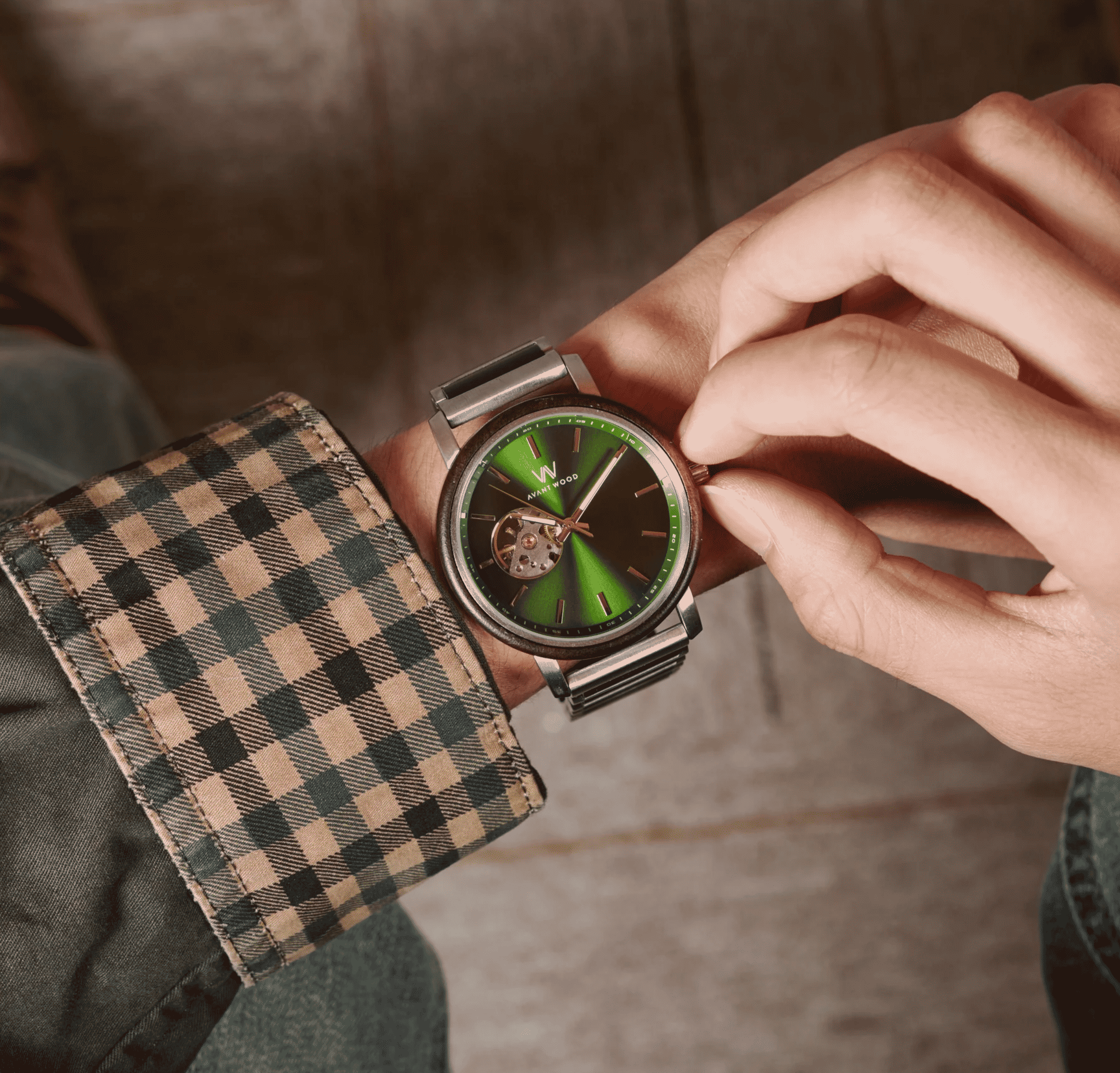 AvantWood Royal Automatic Watch