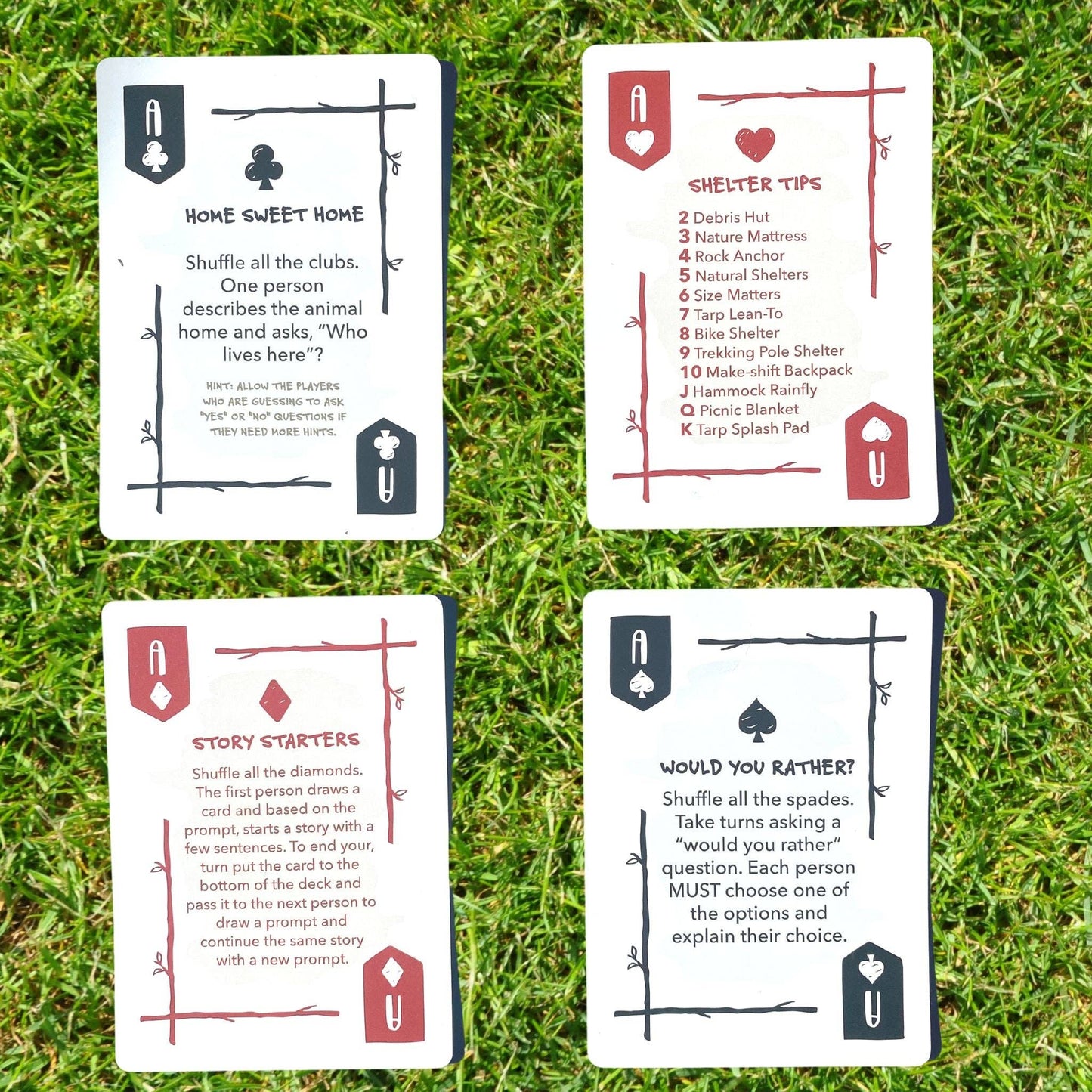 Outdoor Card Game