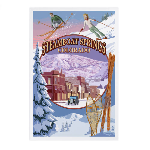 Colorado Postcards Montage Cardstock