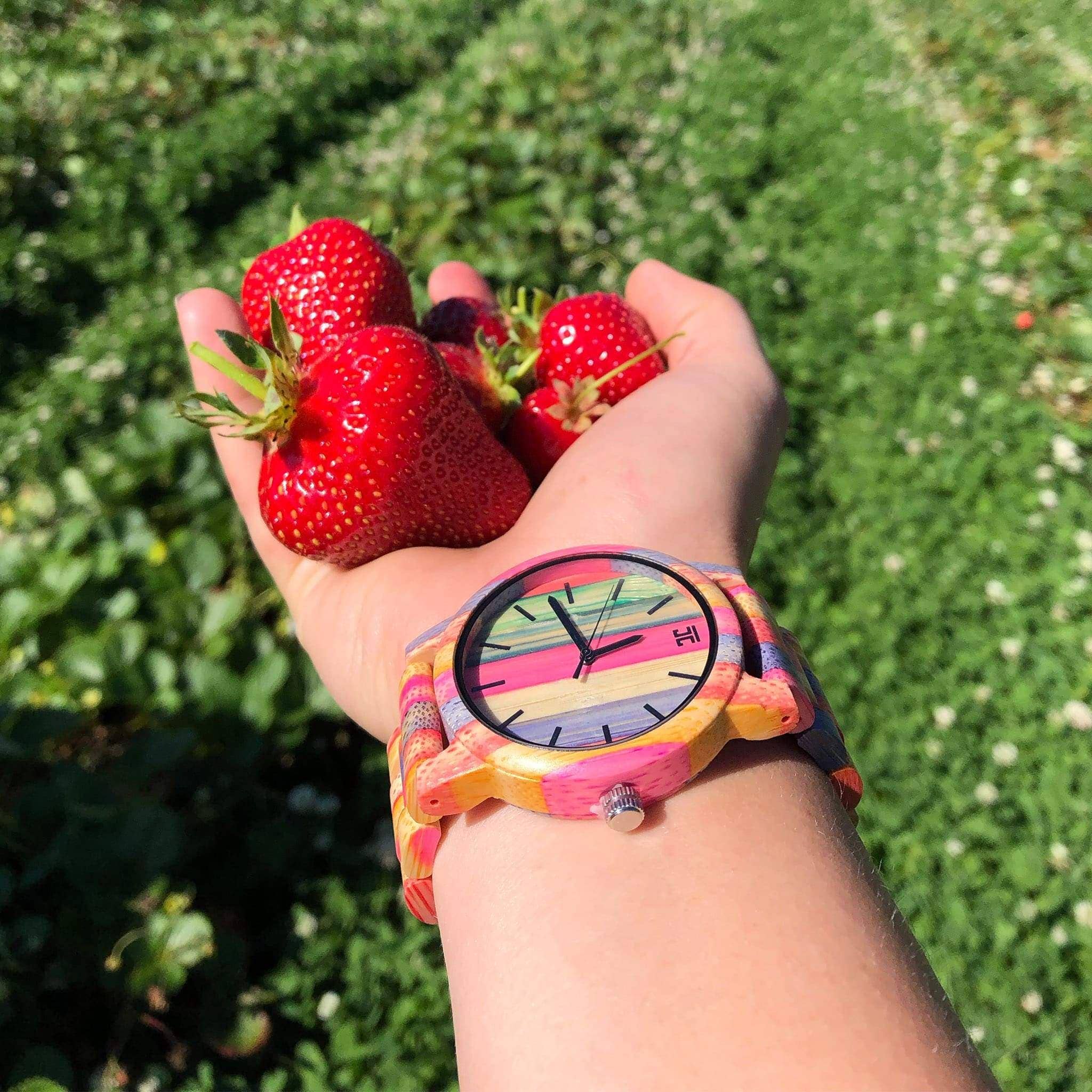 Joycoast Wood Fruitloops Watch| Bamboo