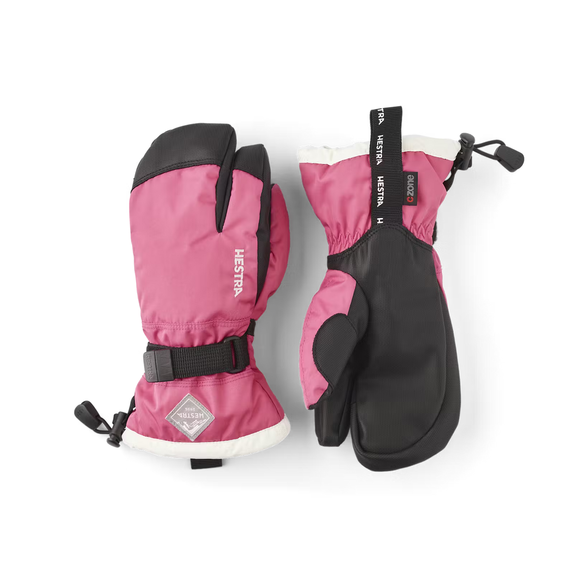 Gauntlet CZone Jr 3-Finger Fuchsia & Ivory Unisex