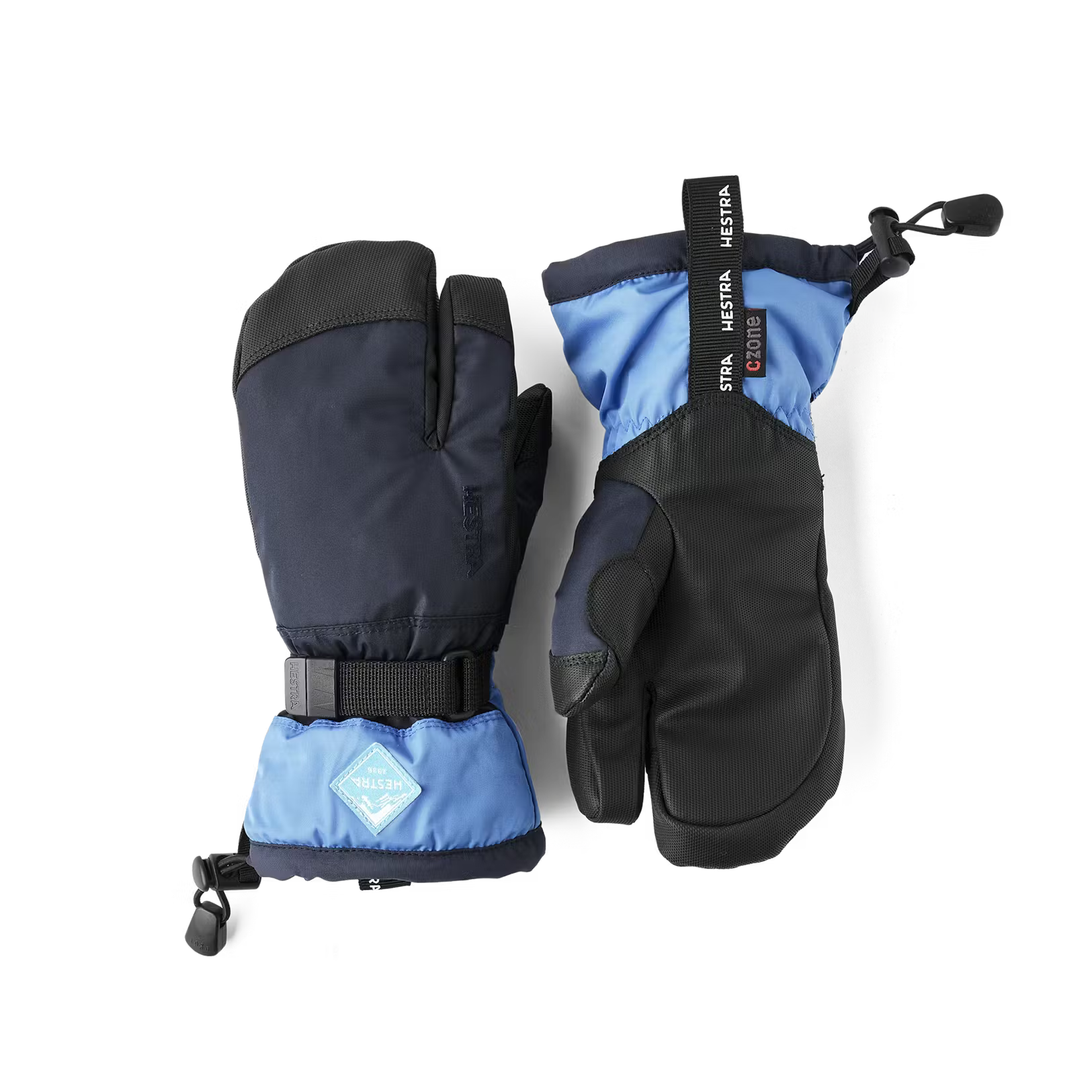 Gauntlet CZone Jr 3-Finger Dark Navy & Sky Blue Unisex