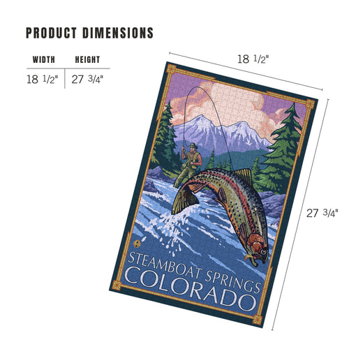 Steamboat Springs, Fisherman Puzzle