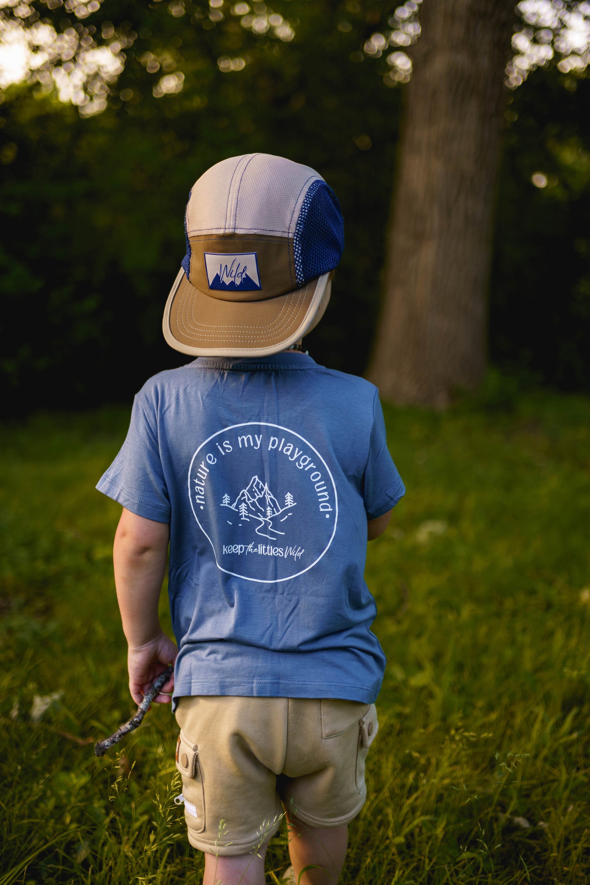 Bamboo Wild Blue Shirt