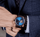 AvantWood Royal Dark Blue - Automatic - Men's Watch