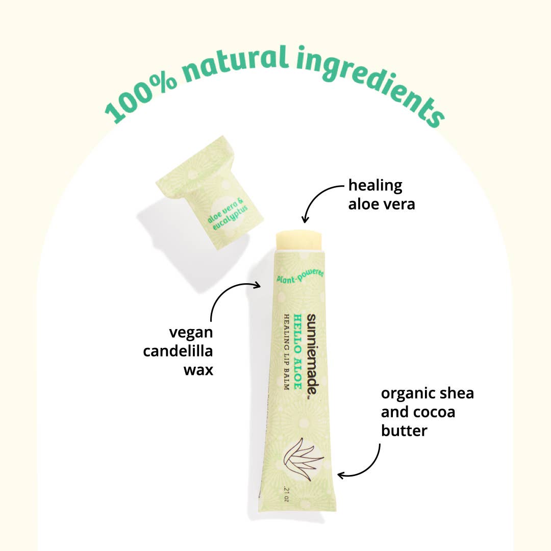 Sunniemade Hello Aloe Healing Lip Balm