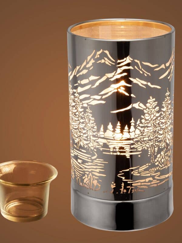 7" Touch Lamp/Oil Burner/Wax Warmer