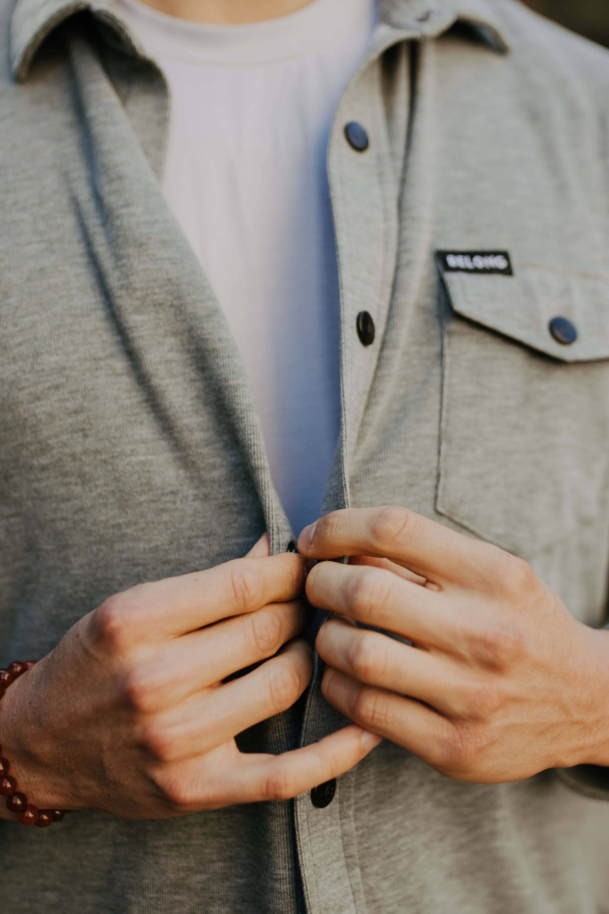 Sherman Fleece Button Up