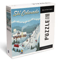 Lantern Press Steamboat Jigsaw Puzzles Colorado, Retro Ski Resort 1000 Pieces