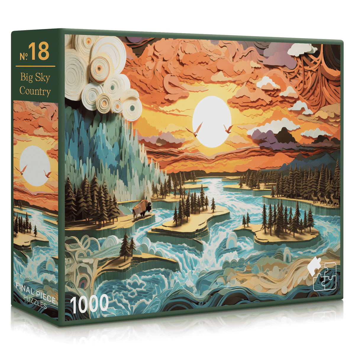 Final Piece Puzzles Final Piece Puzzles No. 18 - Big Sky Country