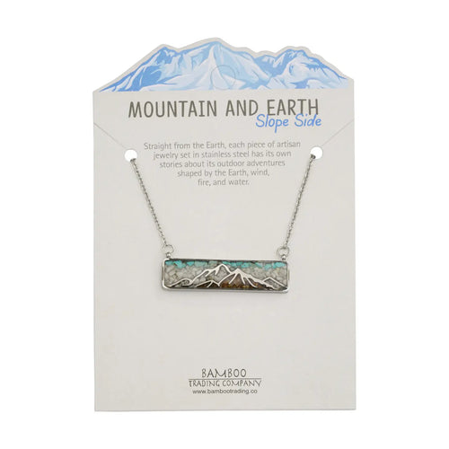 Mountain and Earth Necklace