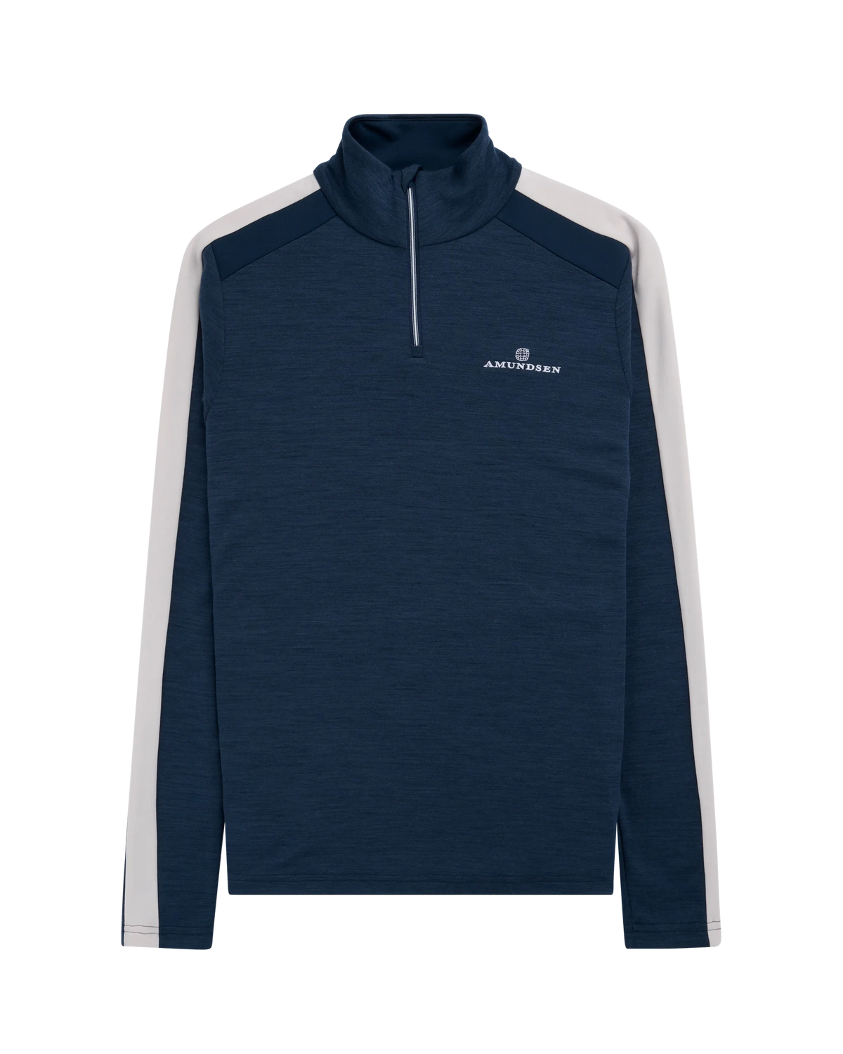 Men's 5Mila Quarter-Zip Faded Navy Stripe
