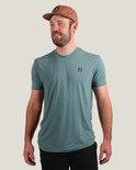 Men's Mountain Traverse Tek Tee Teal