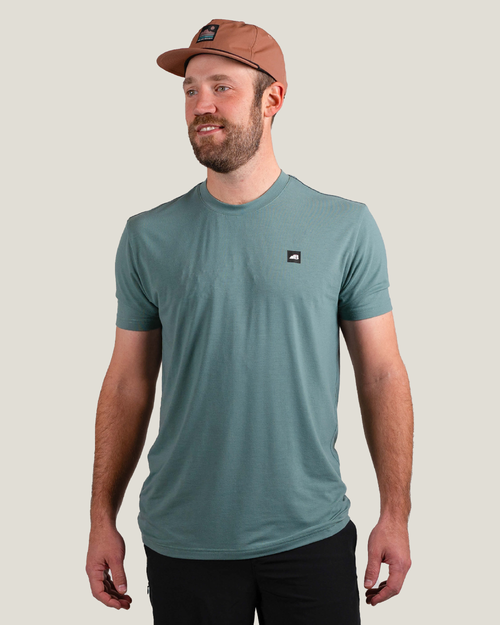 Men's Mountain Traverse Tek Tee Teal