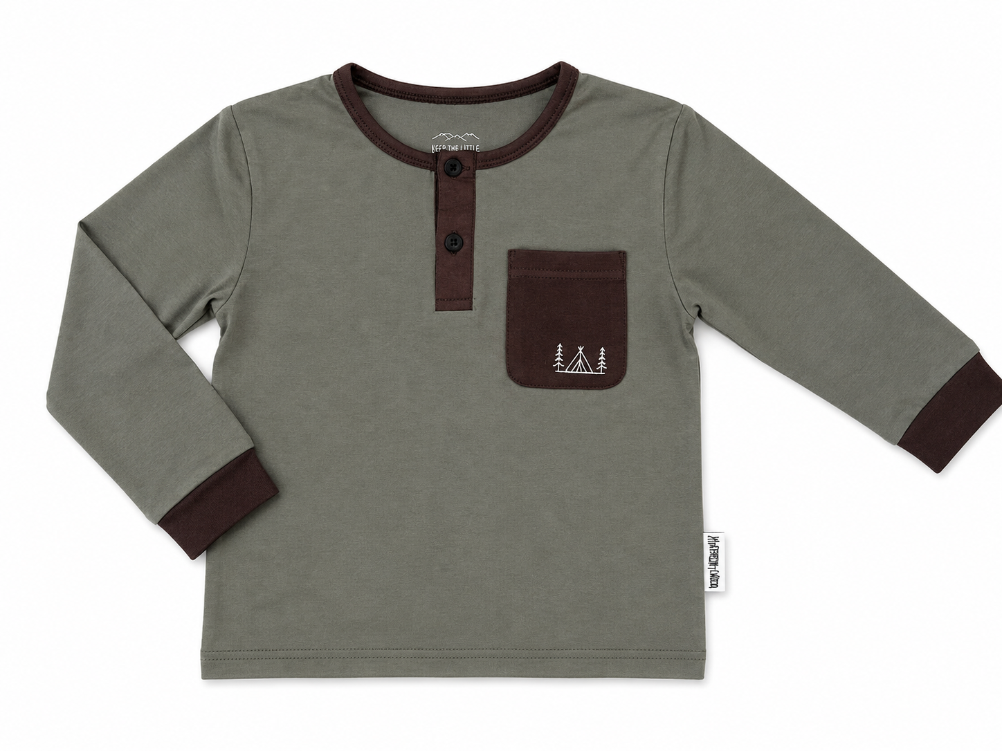 Mountain Henley Olive