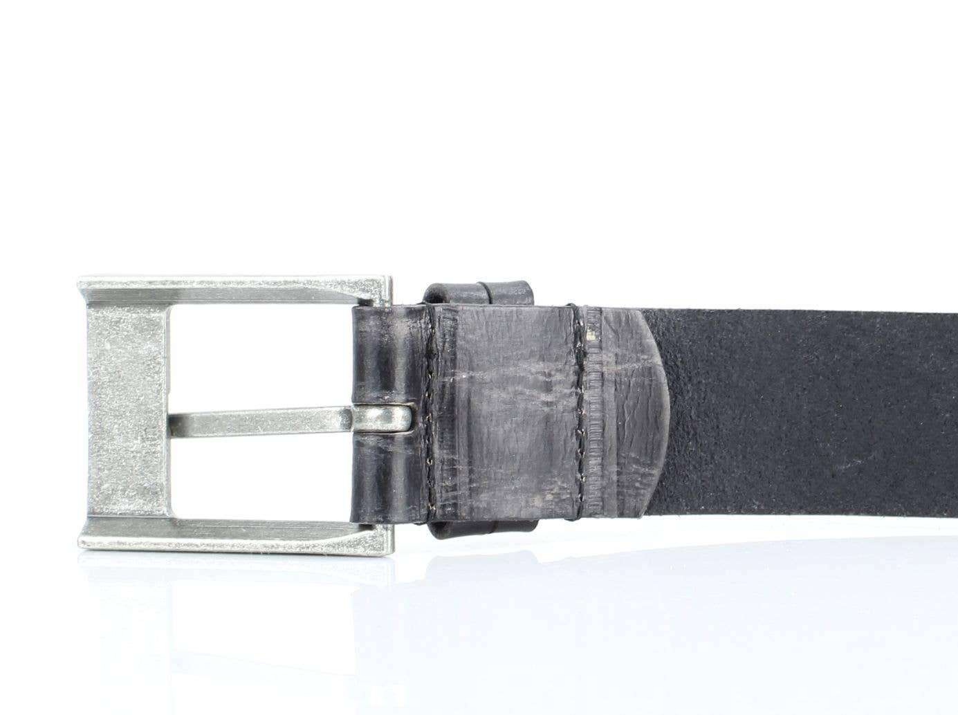 Leather Impressions Inc Double Loop Western Belt – Antique Buckle ABB 009