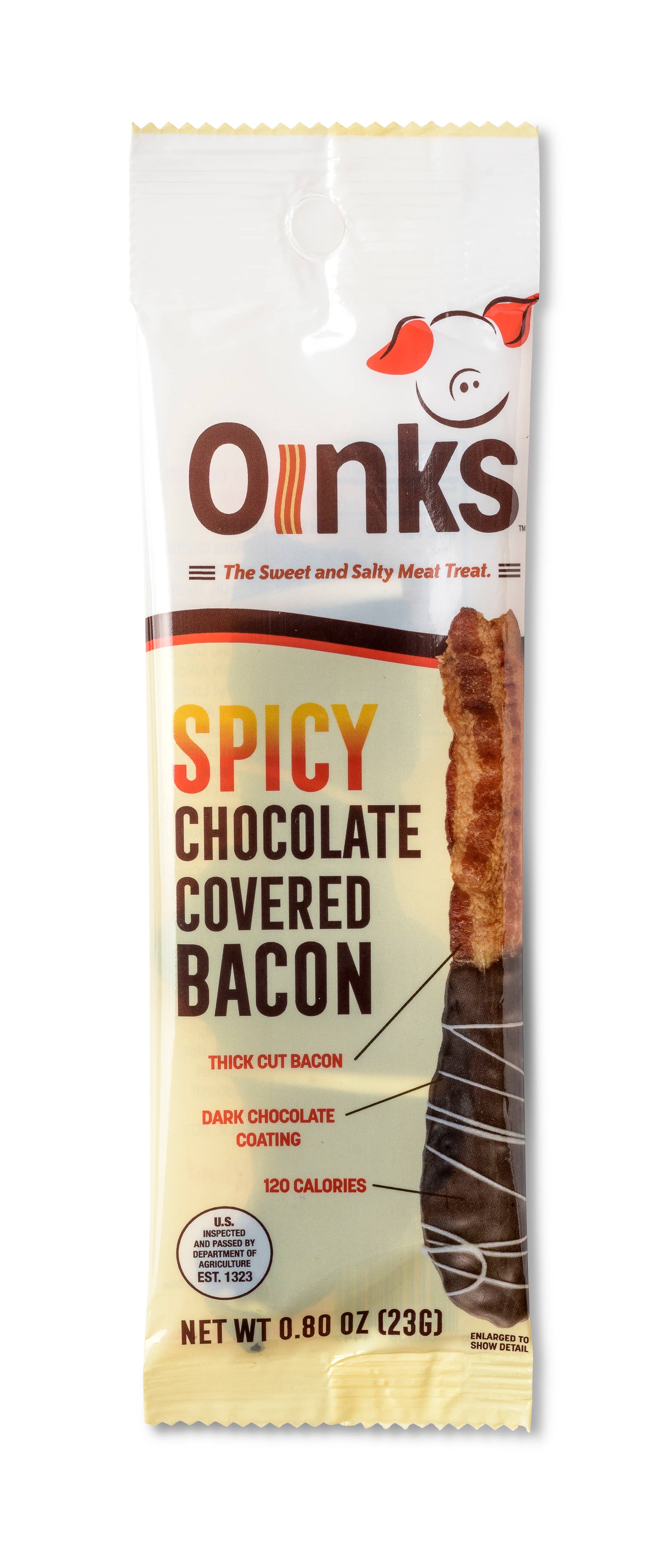 Spicy Chocolate Covered Bacon