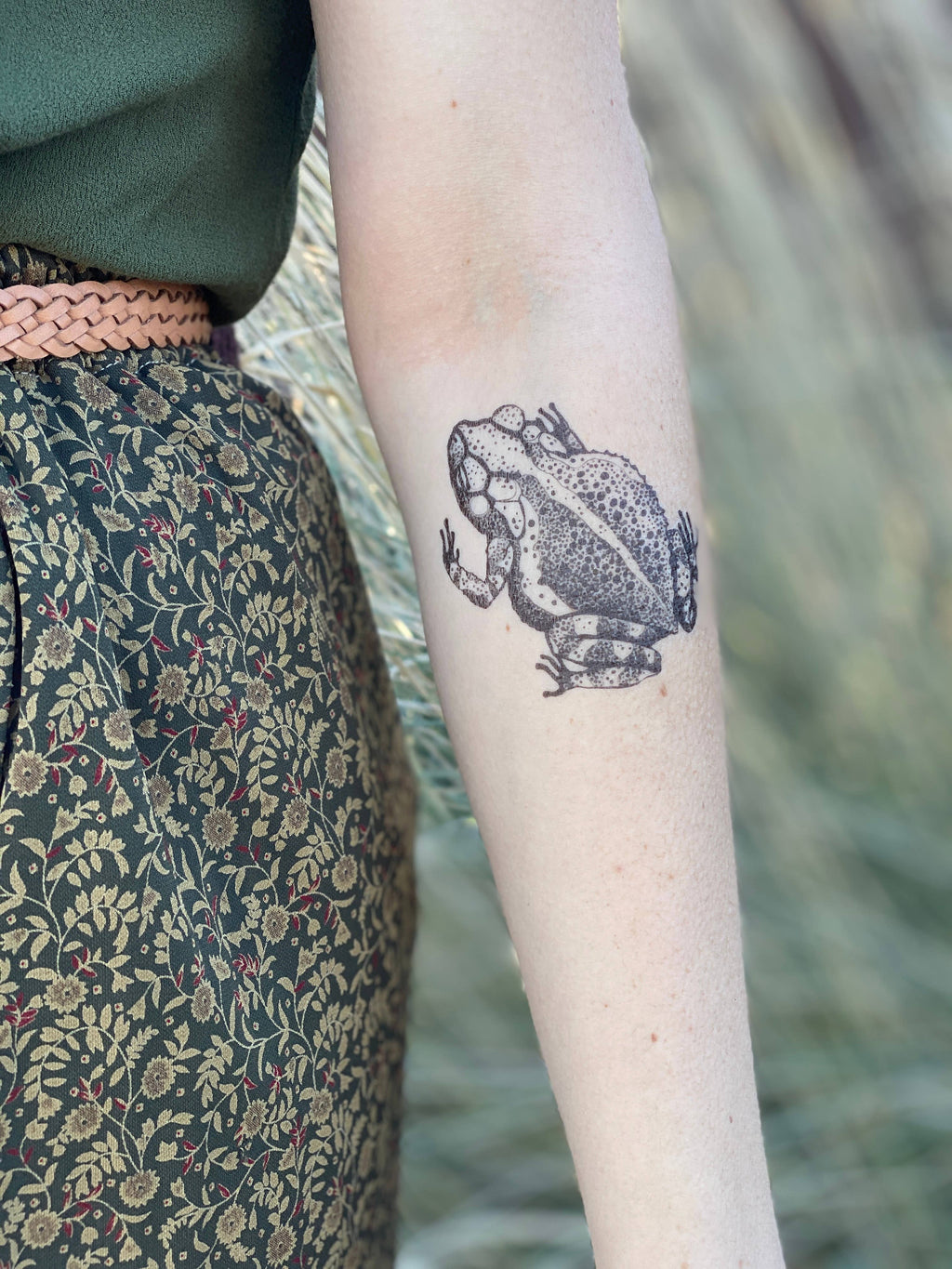 Toad Temporary Tattoo