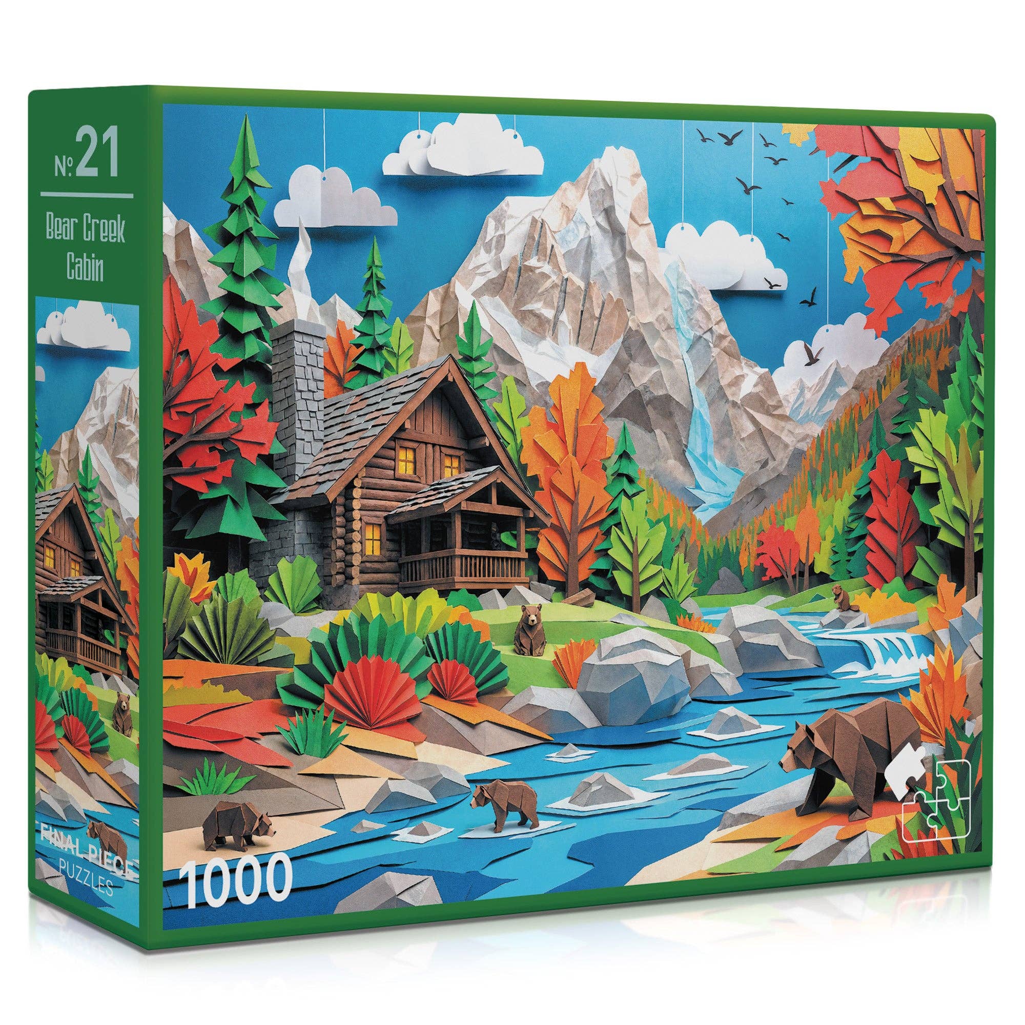 Final Piece Puzzles No. 21 - Bear Creek Cabin