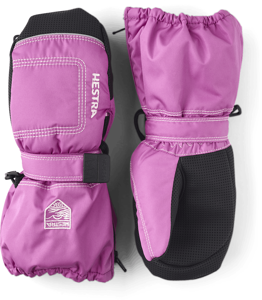 Baby Zip Long Mitt Cerice (pink) Unisex