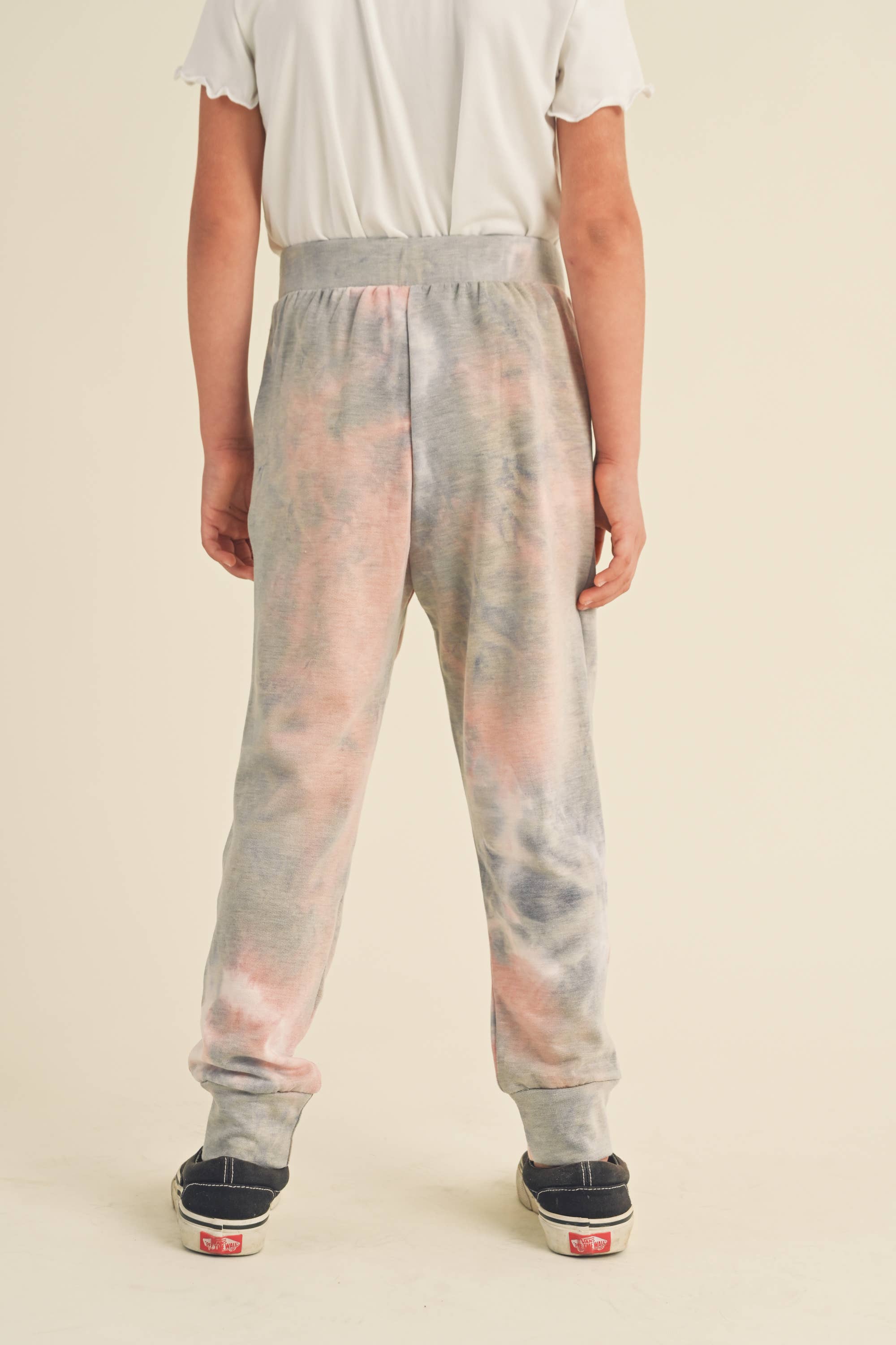 TWEEN KIDS GIRLS TIE DYE RELAXED JOGGER WITH POCKETS (4-6X)