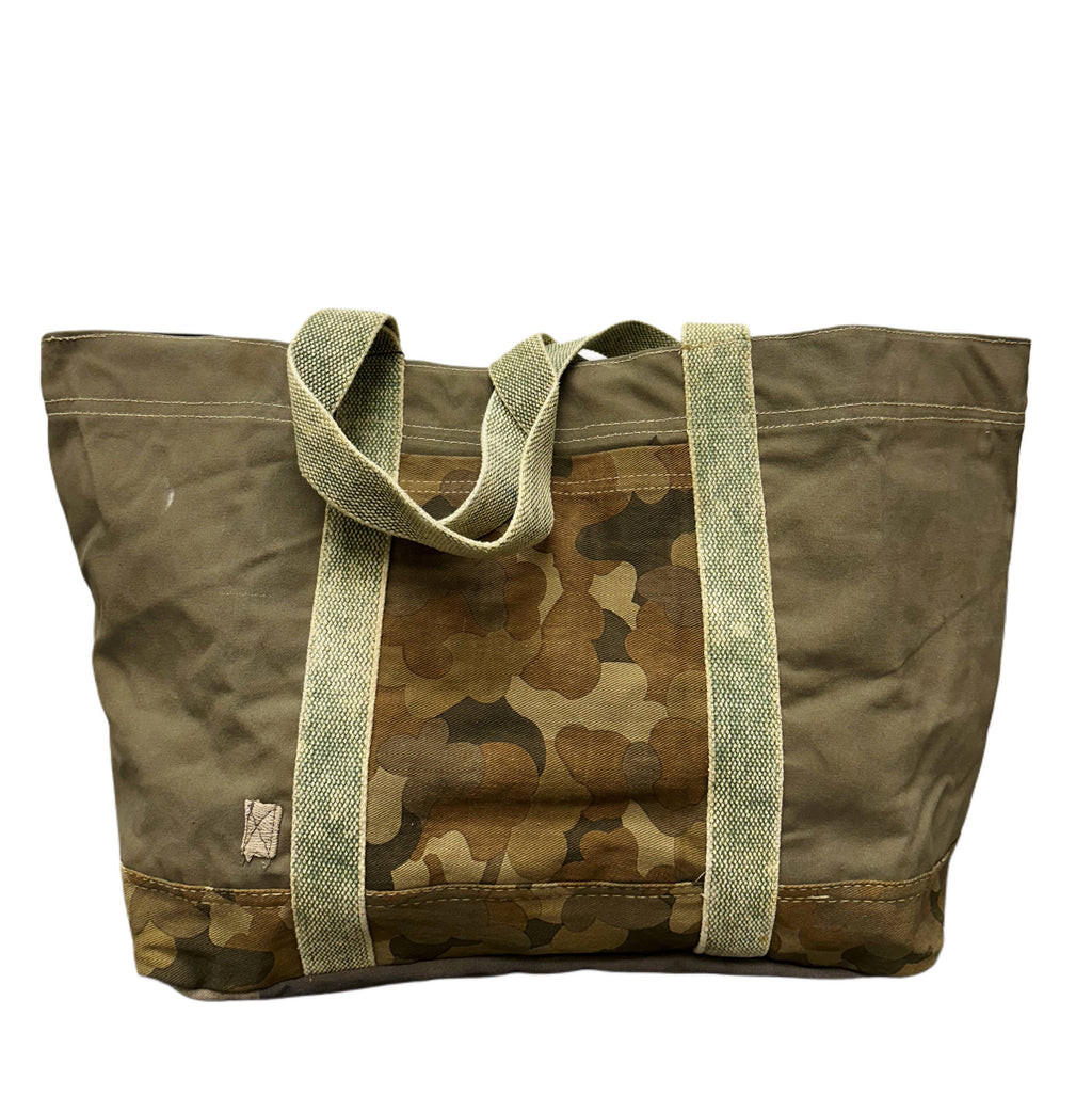 Large Recycled Tent Tote with Camouflage