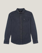 Men's Sherman Fleece Button Up Heather Midnight