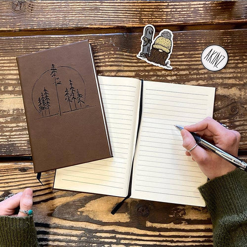 Nature Faux Leather Journals