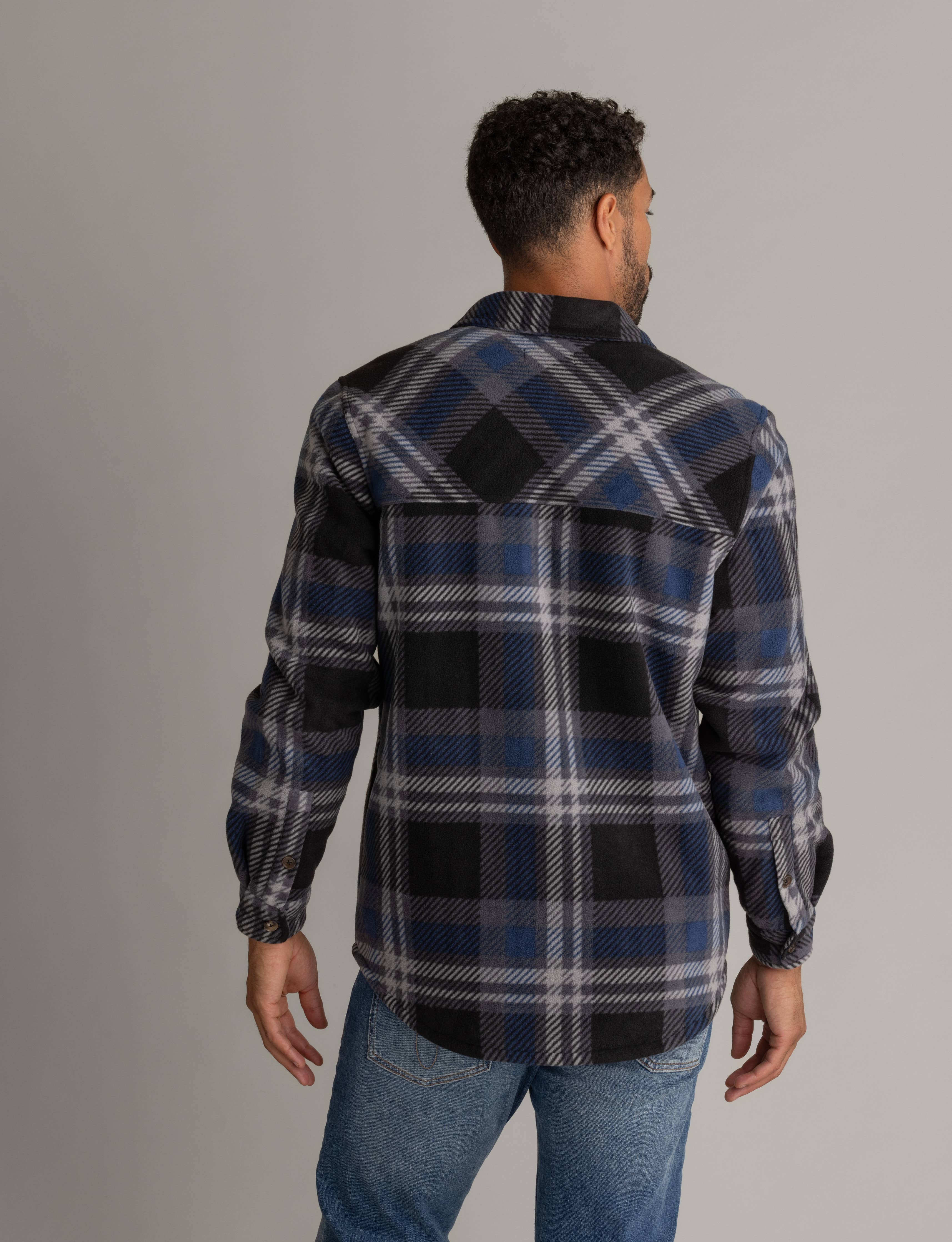 LIV Outdoor Men's Koda Sherpa Lined Shirt Jacket