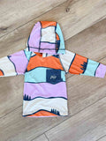Bamboo UV Hoodie Colorful Hills