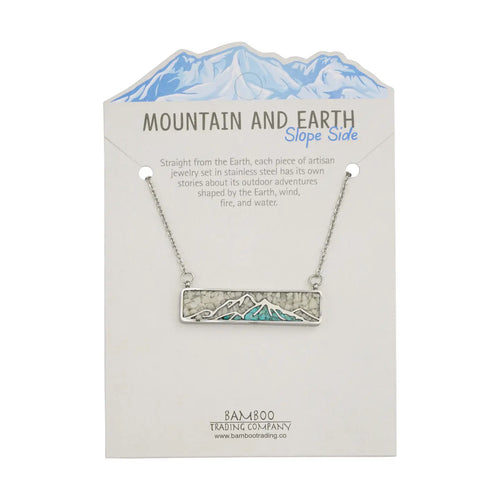 Mountain and Earth Necklace