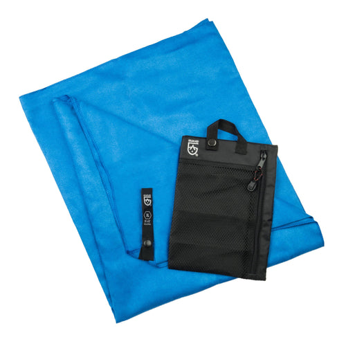 Quick Dry Microfiber Towel - With Extra Zippered Pocket