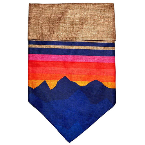 Sport Bandana Large Mountain Blue Purple