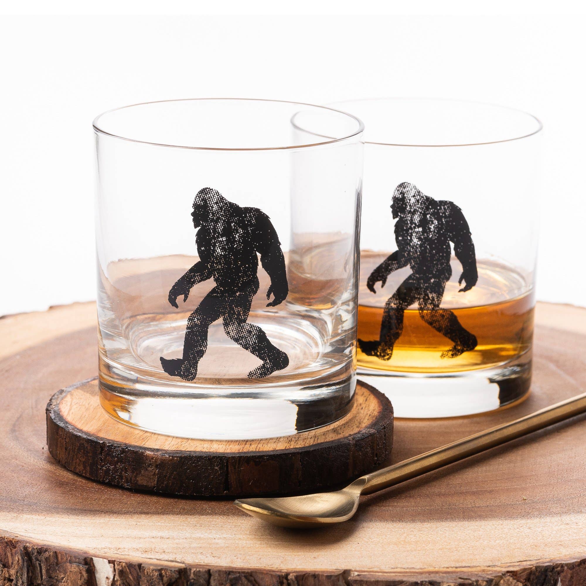 Black Lantern Whiskey Glass