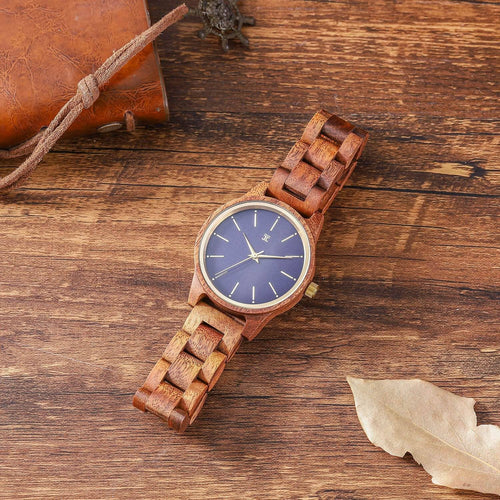 "Blue Sapphire" | Walnut Wood