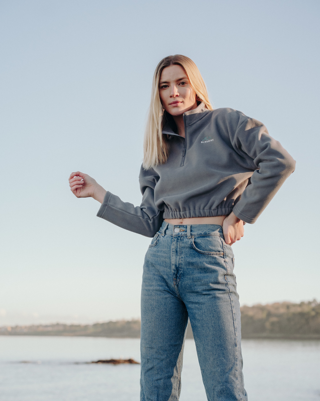 Recycled Cropped Fleece