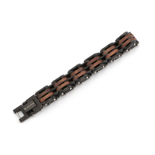 Jet | Walnut Wood Bracelet