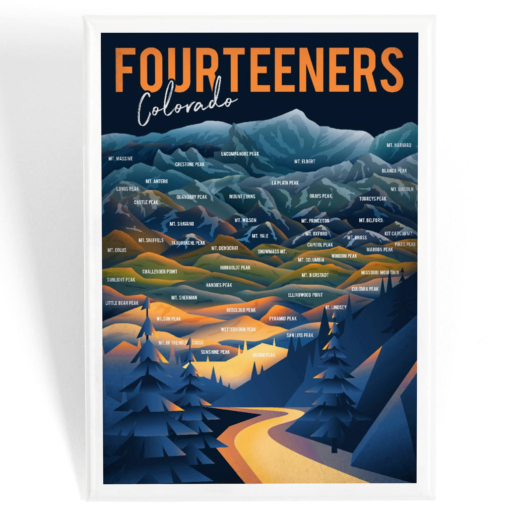 MAGNET Colorado, Fourteeners, Mountain Range