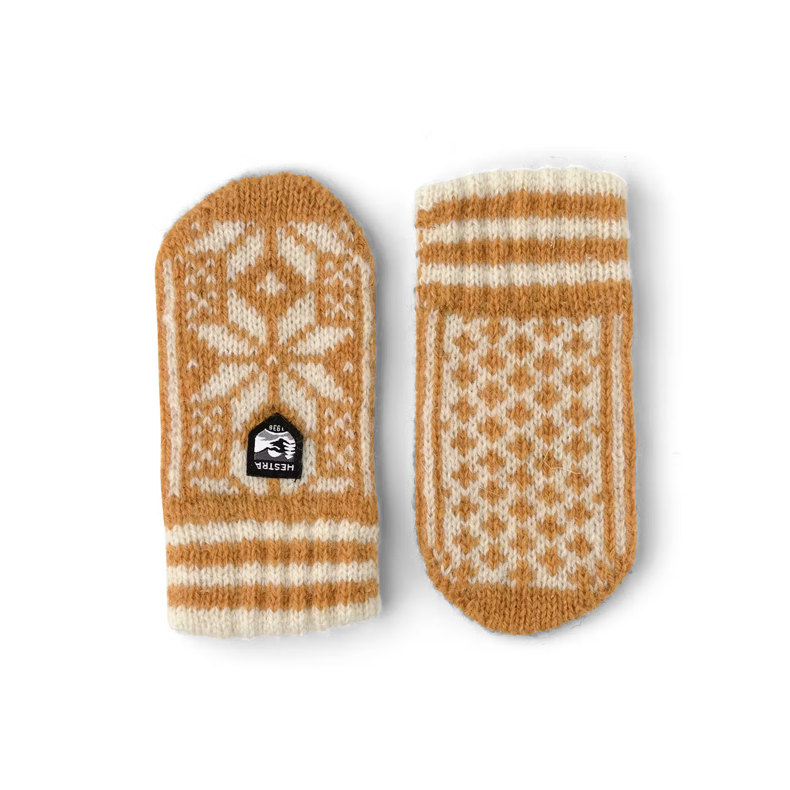 Kid's Nordic Mitt Mustard Unisex